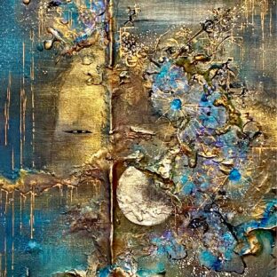 「星を見つめる能面作家様へ。自分を描くというご褒美」