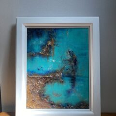 20代インフルエンサー様からのご依頼｜移住先での想いを込めたオーダーメイド絵画