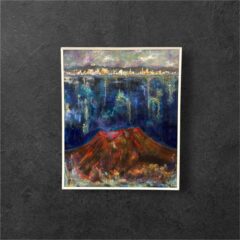 ”サクラジマ”MBC桜島展出品作品の紹介／フルオーダー絵画